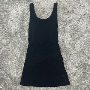 Mono B Black Mini Dress